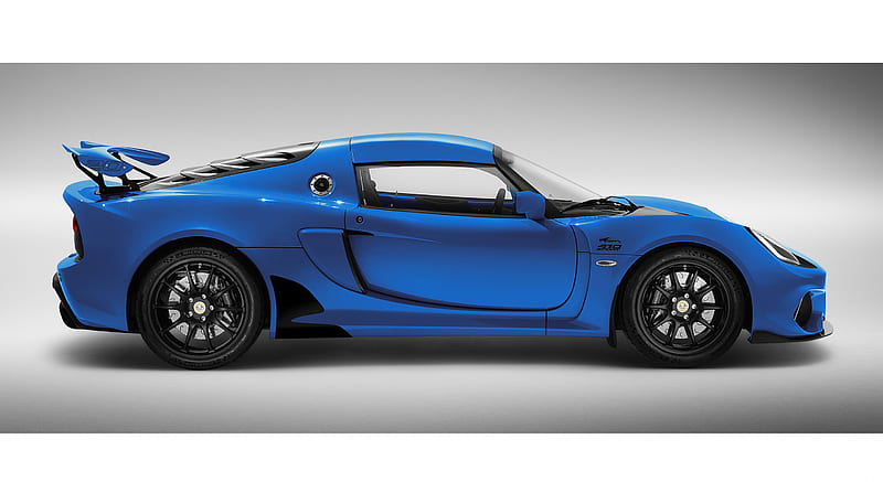 2020 Lotus Exige Sport 410 20th Anniversary (Color: Laser Blue) - Side , car, HD wallpaper