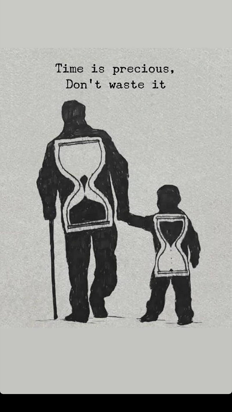Time is precious , father, son, HD phone wallpaper