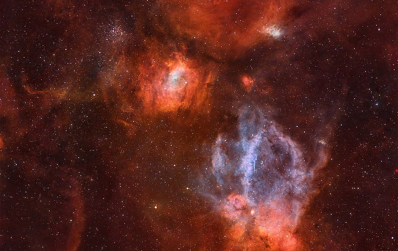 NGC 7635 Bubble in a Cosmic Sea, stars, cool, space, fun, galaxies, HD wallpaper