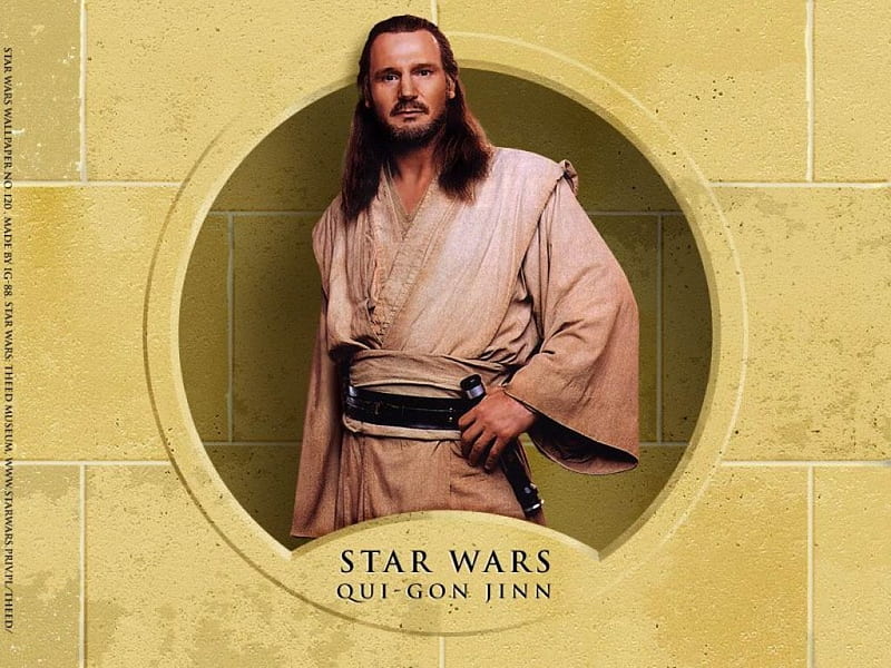 ArtStation - Liam Neeson - Qui Gon Jinn - Star Wars Episode I The phantom  menace
