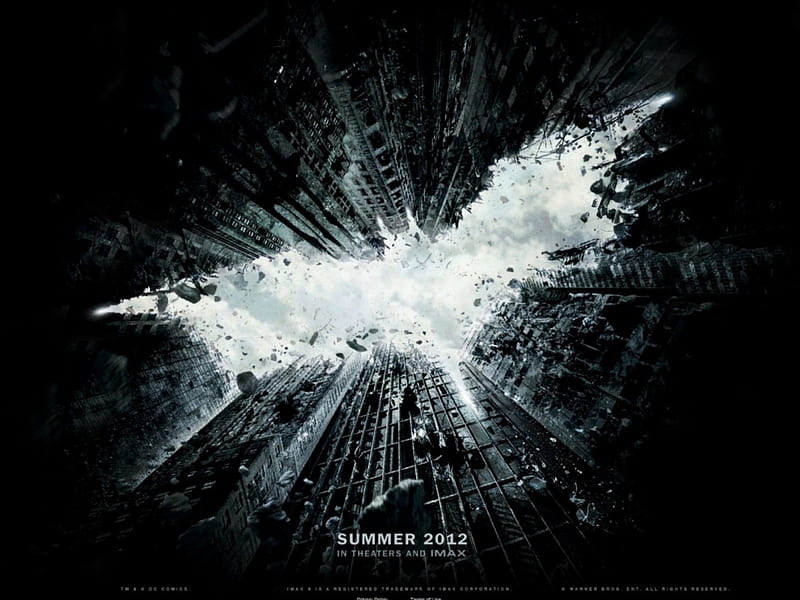 The Dark Knight, Cant think of a fourth, Bat, Movie, Black Night Rises, HD wallpaper