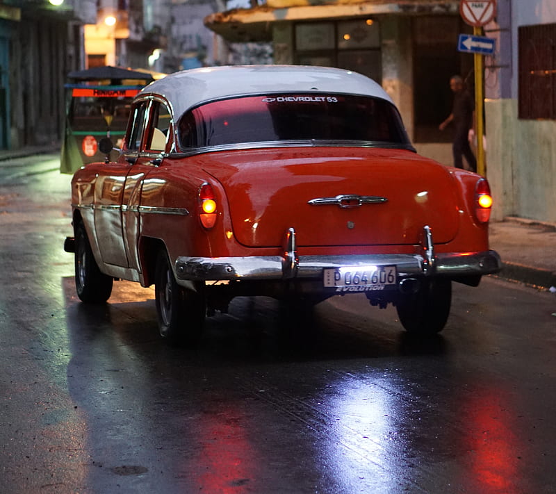 Cuba Havana, carros, oldtimer, street, HD wallpaper