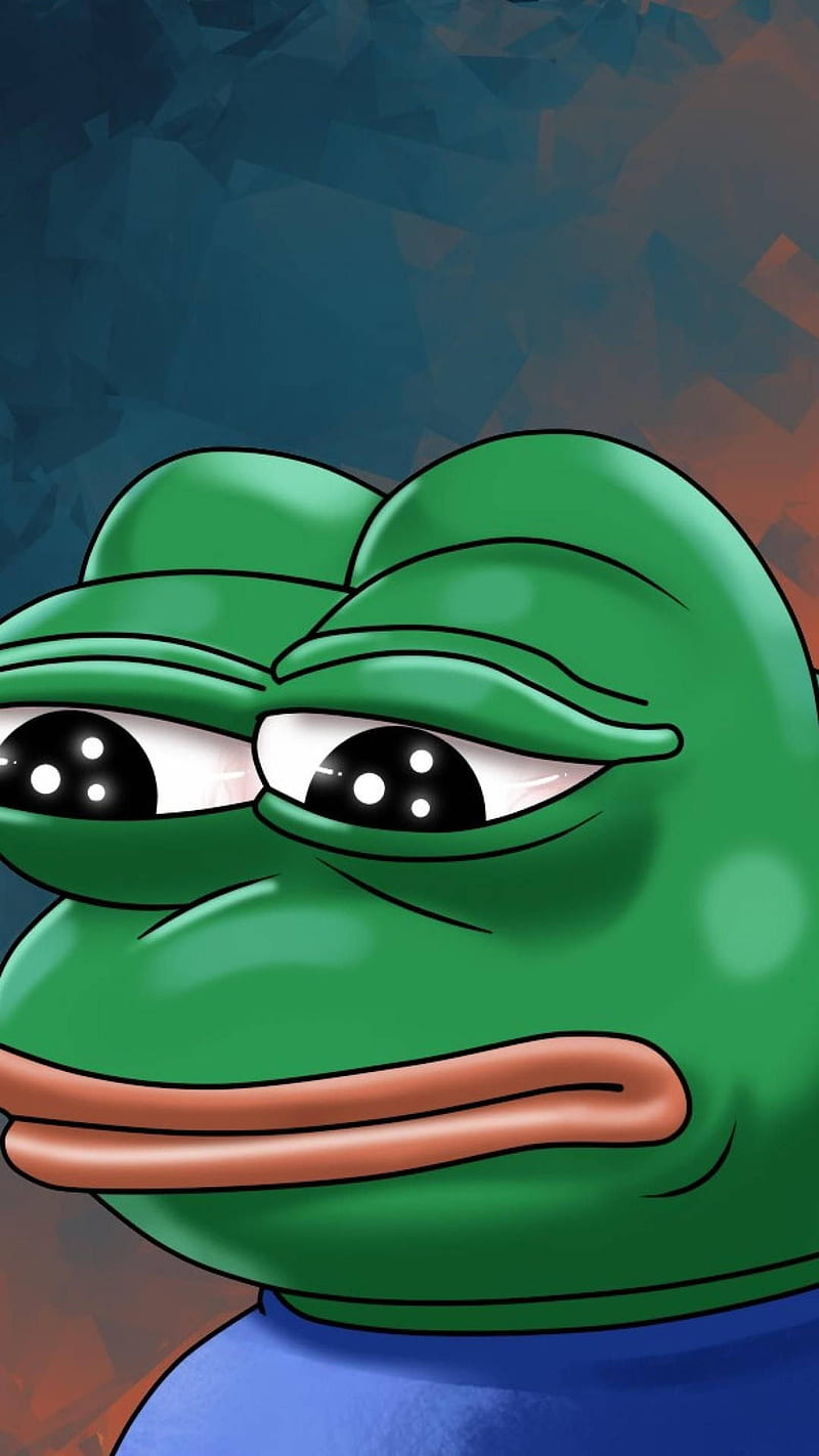 Pepe The Frog Digital Art, Cartoon Frog, HD phone wallpaper