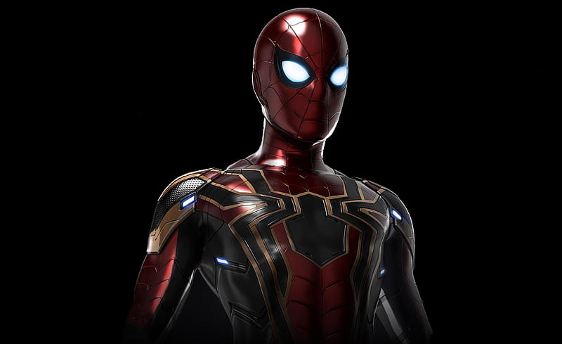 Iron Spider Suit Avengers Infinity War, spiderman, artwork, artist, reddit, superheroes, digital-art, avengers-infinity-war, HD wallpaper