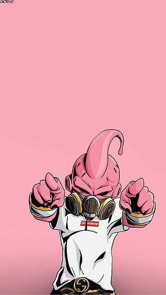 MAJIN BUU minimalist by MinimalistWallpaper