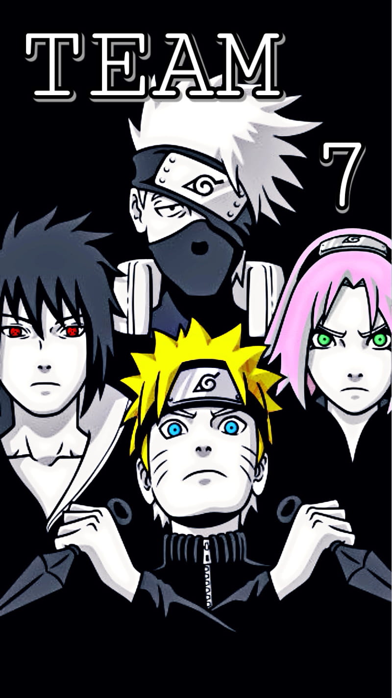 Team 7 Naruto Sasuke Sakura Team Seven Kakashi Hidden Leaf Village Anime Hd Mobile Wallpaper Peakpx