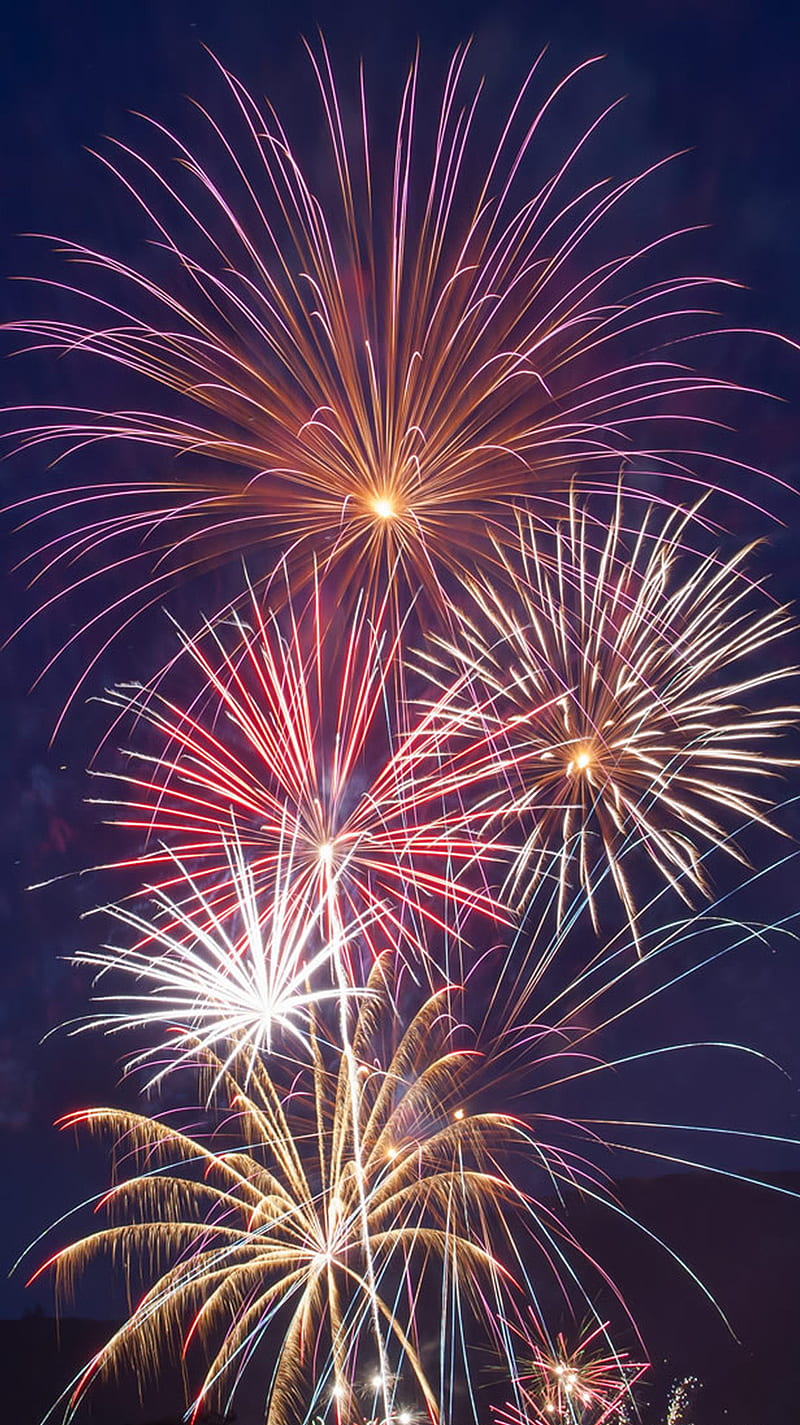 Fireworks, 4th of july, HD phone wallpaper