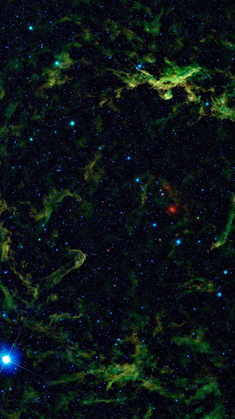 Deep Space, galaxy, star, supernova, HD phone wallpaper