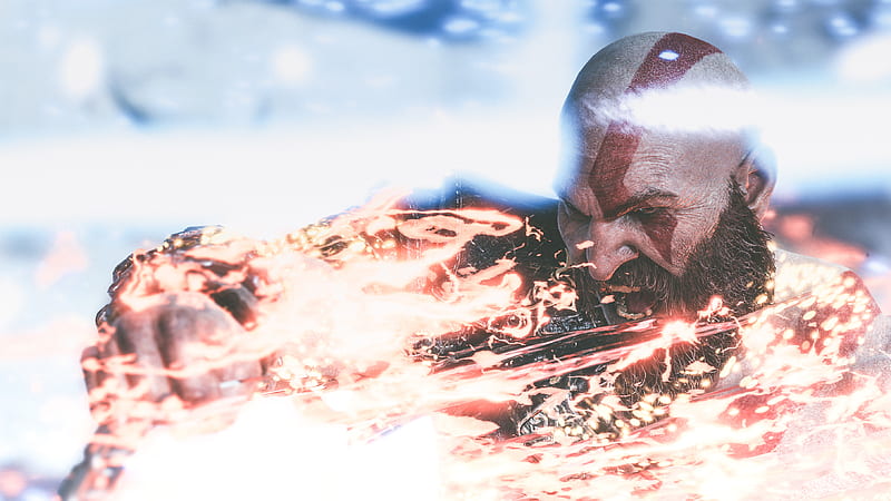 Kratos God Of War 4 Game, kratos, god-of-war-4, god-of-war, games, ps-games, flickr, HD wallpaper
