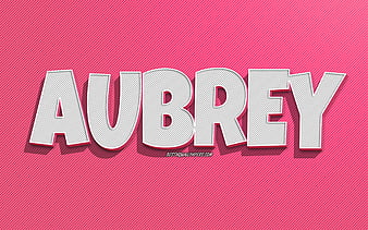 Aubrey silver 3d art gray background with names Aubrey name Aubrey  greeting card 3d art with Aubrey name HD wallpaper  Pxfuel