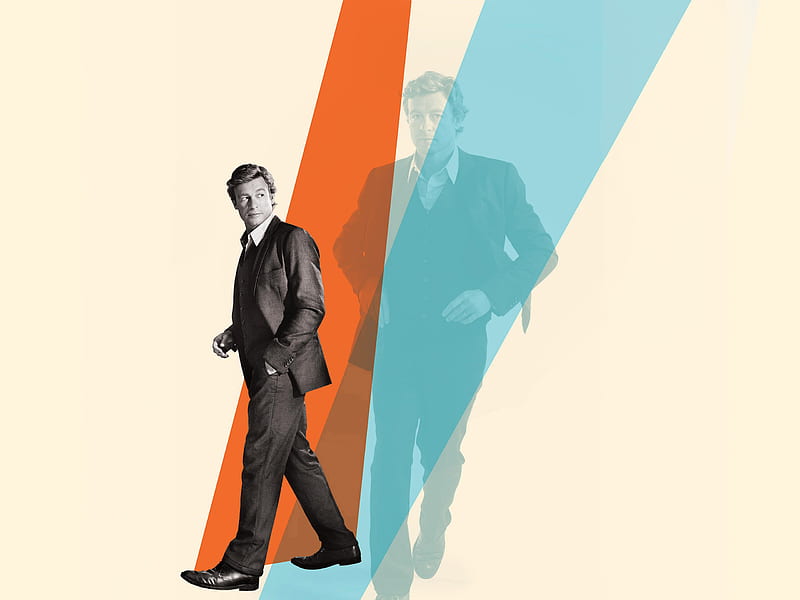 Download The Mind of Mystery, Patrick Jane- The Mentalist Wallpaper |  Wallpapers.com