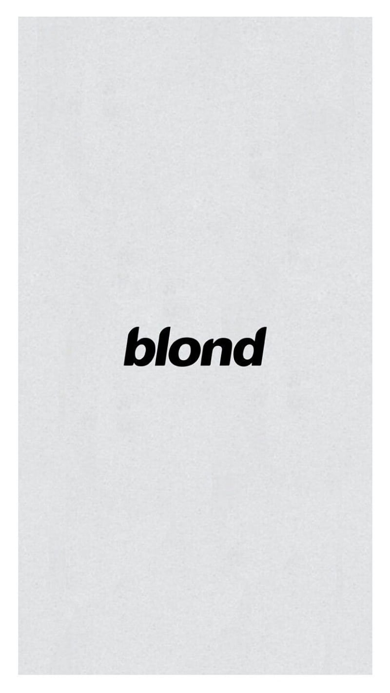 Blond Frank Ocean, frank ocean, blonde, HD phone wallpaper