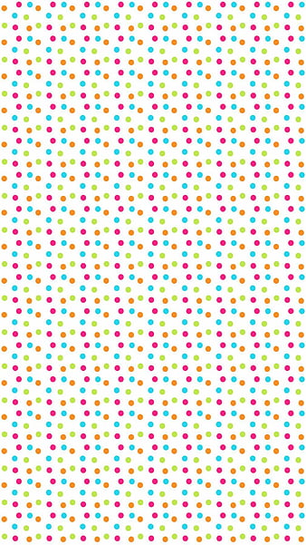Polka Dot Frenzy, balls, black, circle, colorful, green, pink, HD