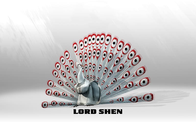 Movie, Kung Fu Panda, Lord Shen (Kung Fu Panda), HD wallpaper