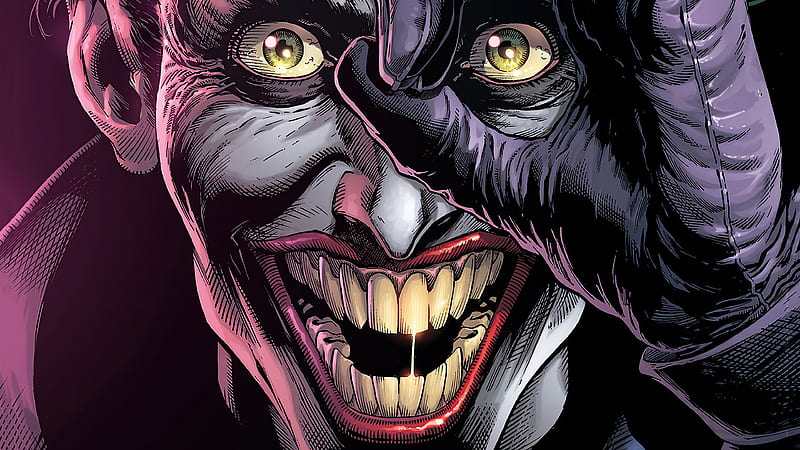 Joker Danger Laugh, joker, superheroes, artwork, HD wallpaper