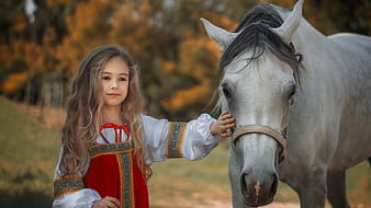 Little girl horse on sale dress