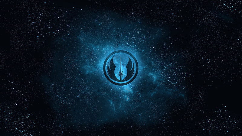 Blue Jedi, Jedi Logo, HD wallpaper