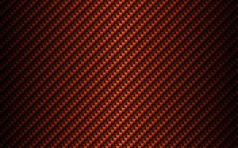 orange carbon background carbon patterns, orange carbon texture, wickerwork textures, creative, carbon wickerwork texture, lines, carbon backgrounds, orange backgrounds, carbon textures, HD wallpaper