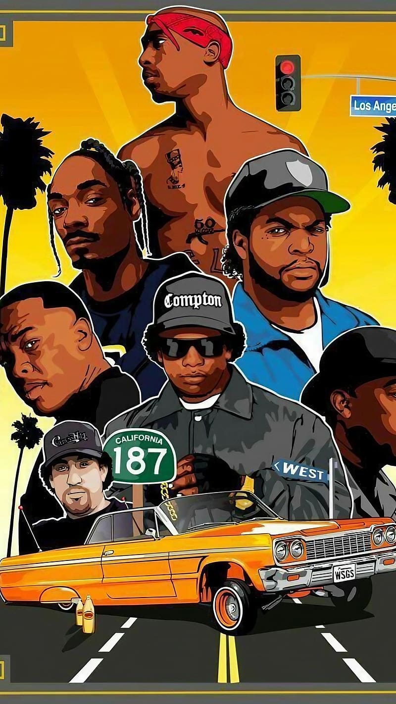Best Hip Hop, Westside Rappers, hip hop artist, compton, ice cube, HD phone wallpaper