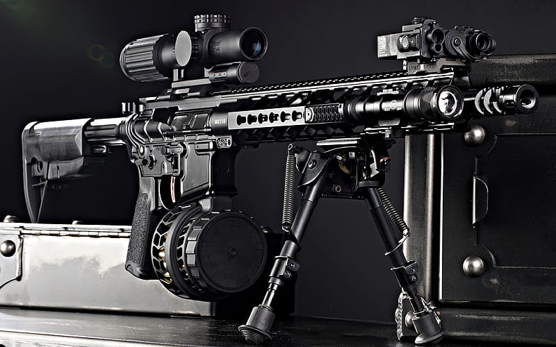 MK116 MOD 2 Rifle guns, Bravo Company, MK116, HD wallpaper