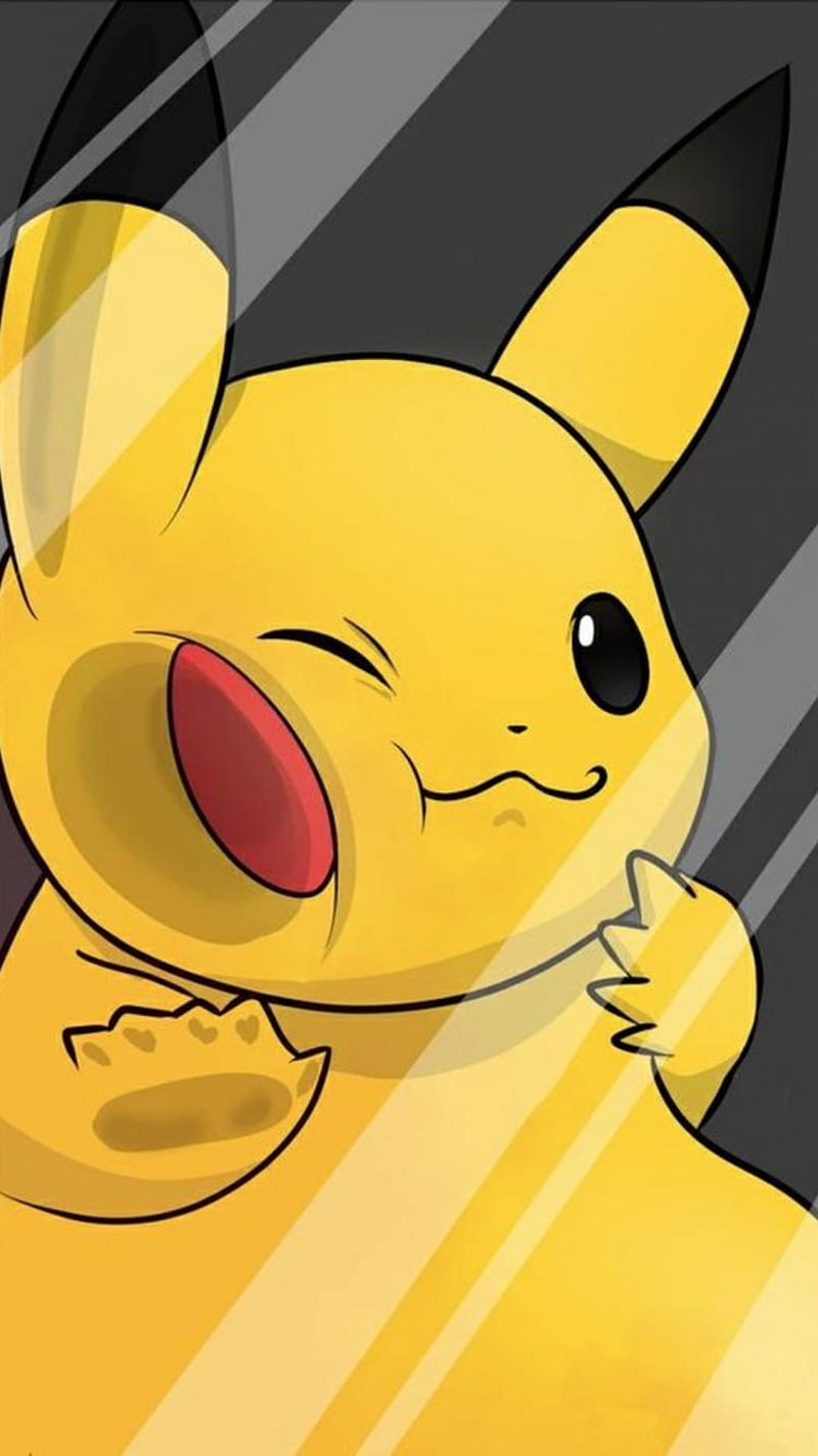 A new cute Pikachu wallpaper for iOS or Samsung even a Google tablet