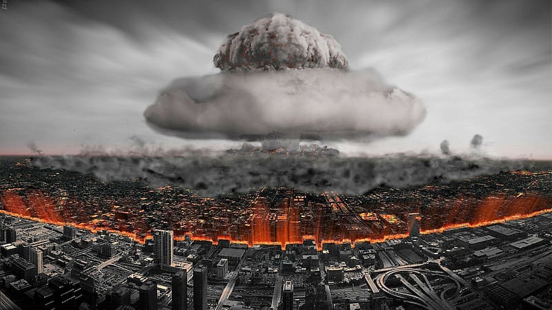 Nuclear Explosion War, HD wallpaper