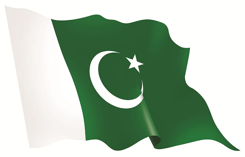 pakistan flag, 14august, 1947, flag, green, moon, pakistan, white, HD wallpaper