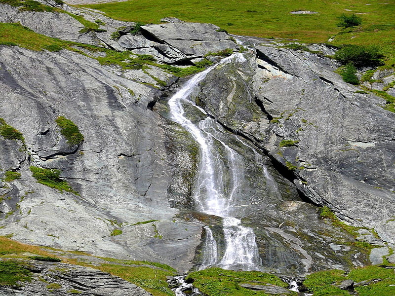 Wasserfall Tirol, Wasserfall, Austria, Nature, Tirol, HD wallpaper