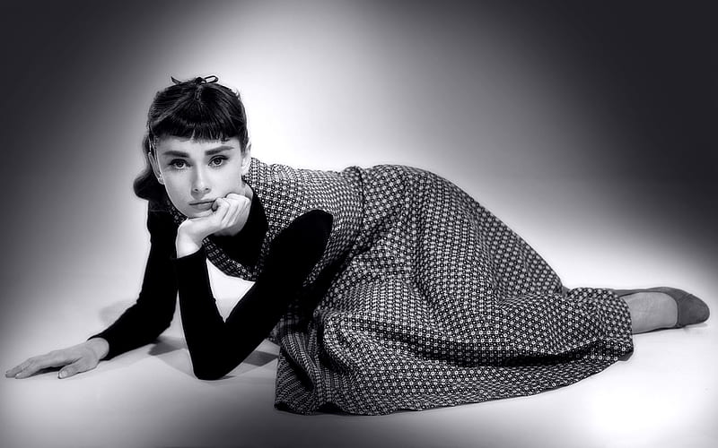 Audrey Hepburn, hollywood, cinema, w, entropy, classic, HD wallpaper
