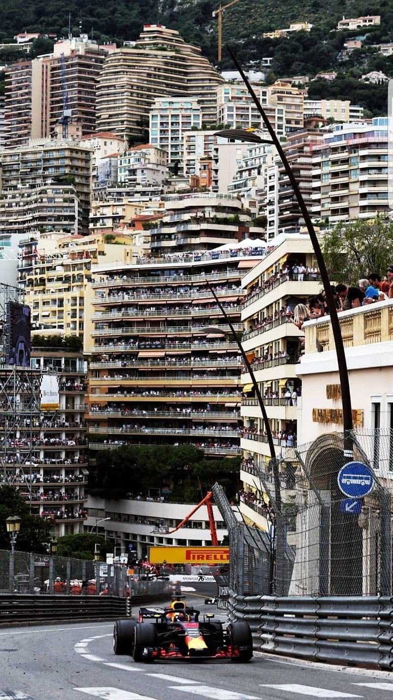 Monaco f1, city, f1, formula one, formula 1, monaco, racing, red bull, red bull racing, HD phone wallpaper