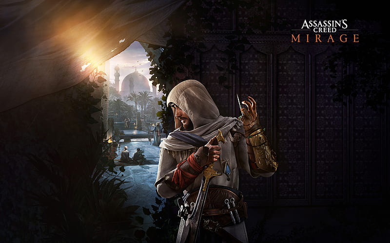 Assassins Creed Mirage 2023 Game Poster, HD wallpaper
