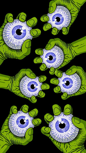 Freaky, My, Amoled, Animation, Art, Blue, Boo, Colorful, Cool, Creepy,  Drawing, Hd Phone Wallpaper | Peakpx