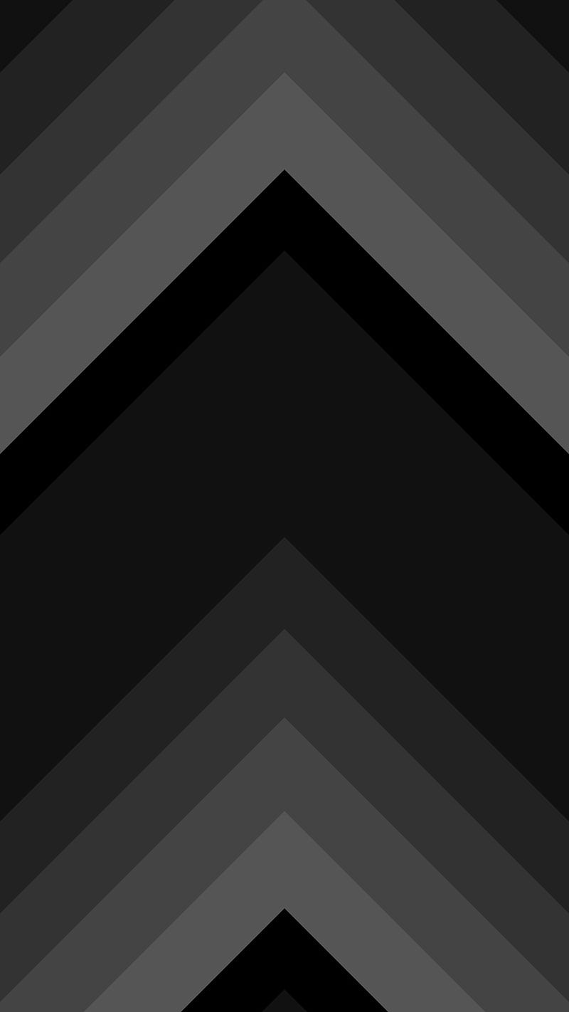 Mirrored, abstract, android, background, dark, flat, gray, material,  minimalism, HD phone wallpaper | Peakpx