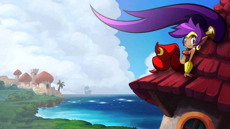 Shantae Edited , shantae, half hero genie, HD wallpaper