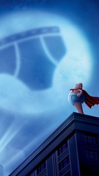 Download Blue Sky Behind Captain Underpants The First Epic Movie Wallpaper   Wallpaperscom