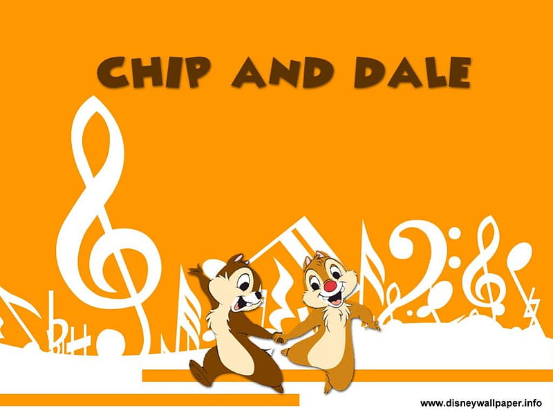 Chip And Dale, And, Chip, Disney, Dale, HD wallpaper