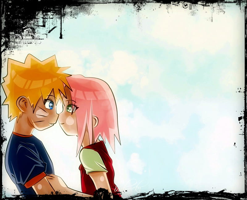 Uzumaki childs NaruSaku  Narusaku, Naruto cute, Kid naruto