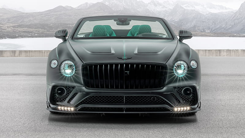 Mansory Bentley Continental GT V8 Convertible 2020, HD wallpaper