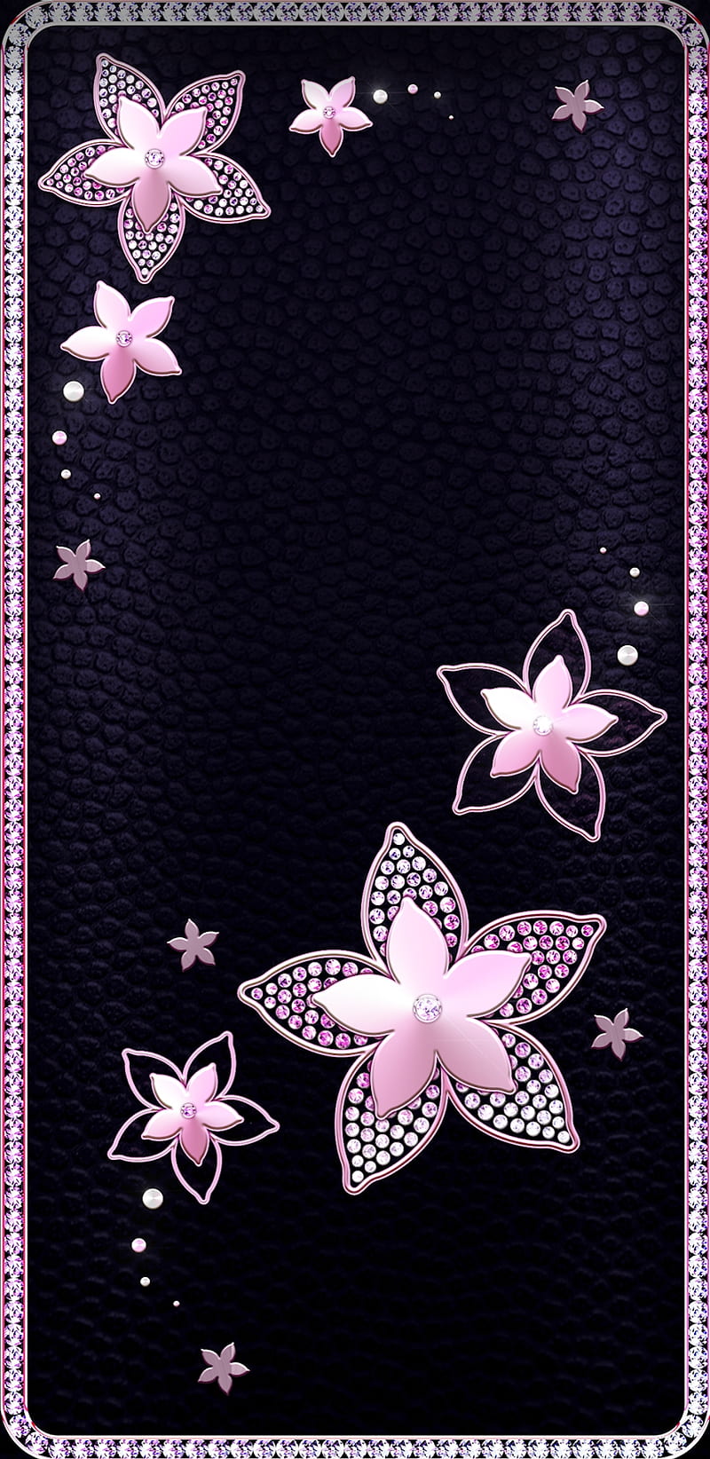 Floral Jewellery, floral, flower, girly, jewel, jewellery, love, pink, pretty, HD phone wallpaper