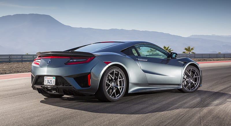 2017 Acura NSX Grey - Rear , car, HD wallpaper