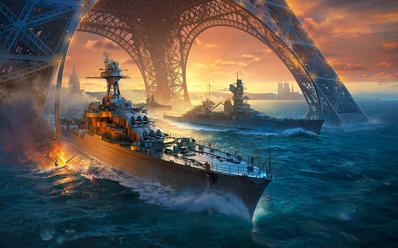 World of Warships HD Wallpapers  4K Backgrounds  Wallpapers Den
