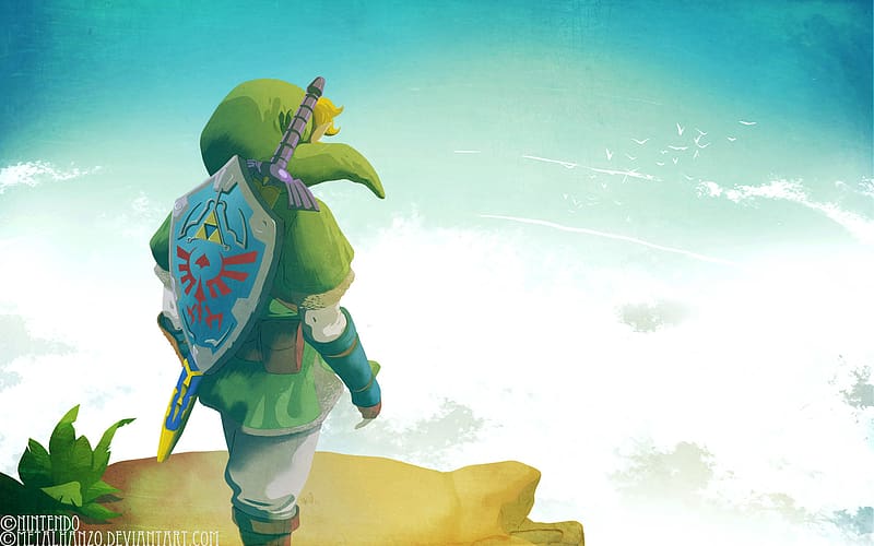 Link, Video Game, Zelda, The Legend Of Zelda: Skyward Sword, HD wallpaper