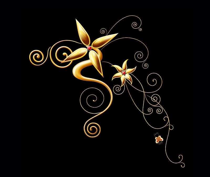 HD golden design wallpapers | Peakpx