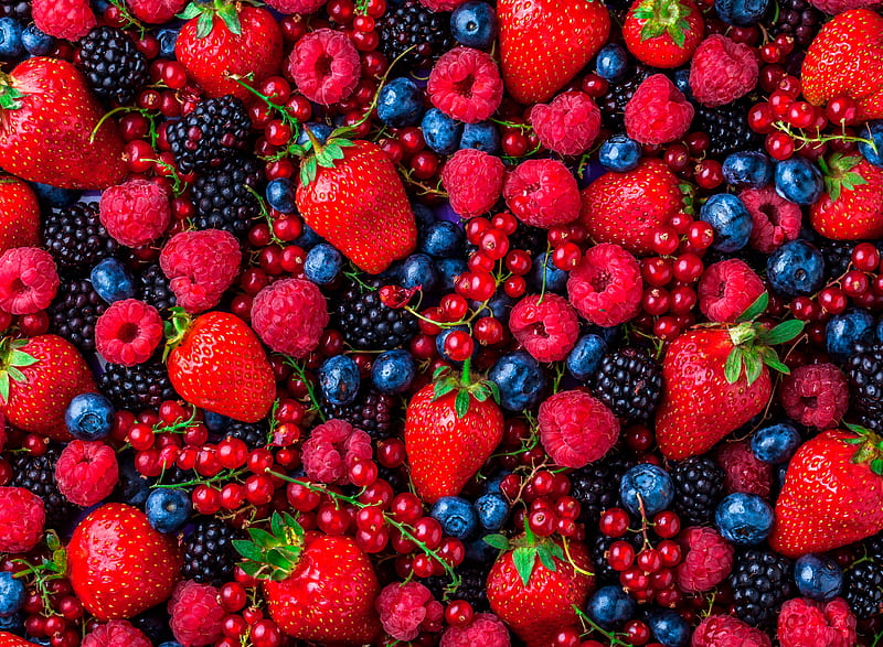 Food, Berry, Raspberry , Blueberry , Strawberry , Blackberry , Fruit, HD wallpaper