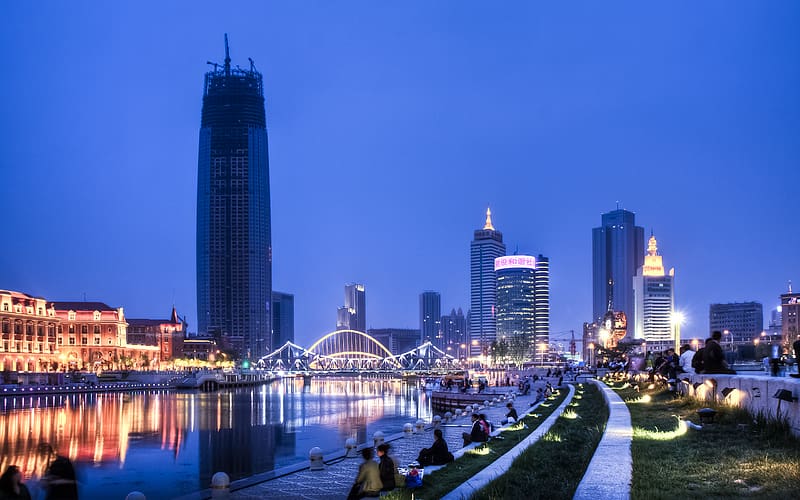 Cities, China, Tianjin, Man Made, HD wallpaper