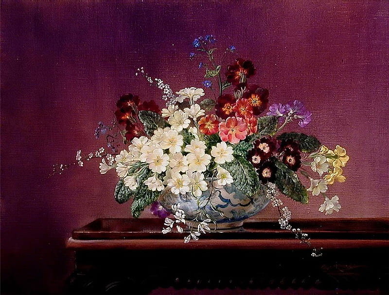 Wedding Bouquet, vase, table, flowers, scent, HD wallpaper