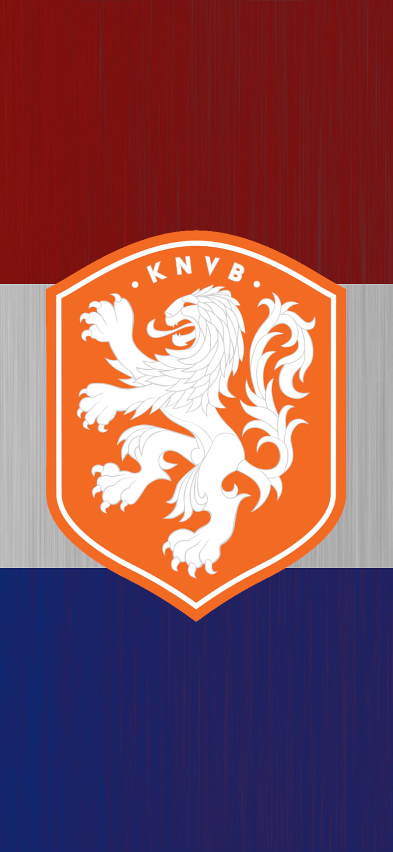 HOLLAND `KNVB` CREST FLAG ORANGE - Soccer Plus