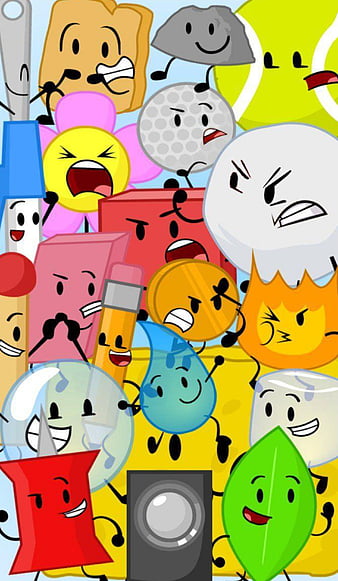 BFDI [ Wallpaper for your PC ]  Battle, Island wallpaper, Simple