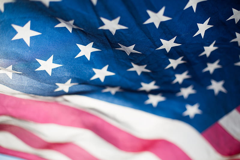 U.S.A. flag, HD wallpaper