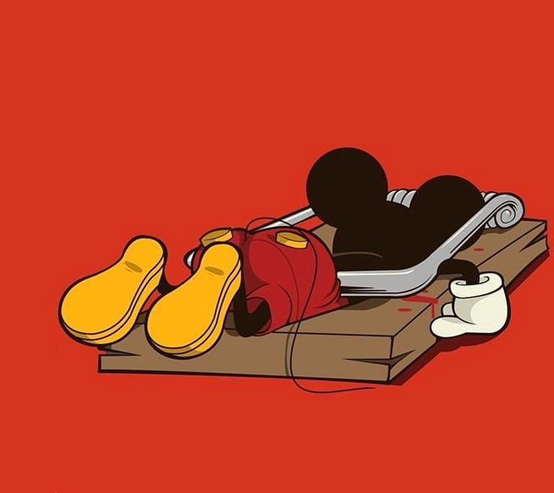 Mickey Mouse is Dead, dead, mickey mouse, HD wallpaper
